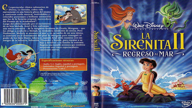 La Sirenita 2 Regreso Al Mar 2000